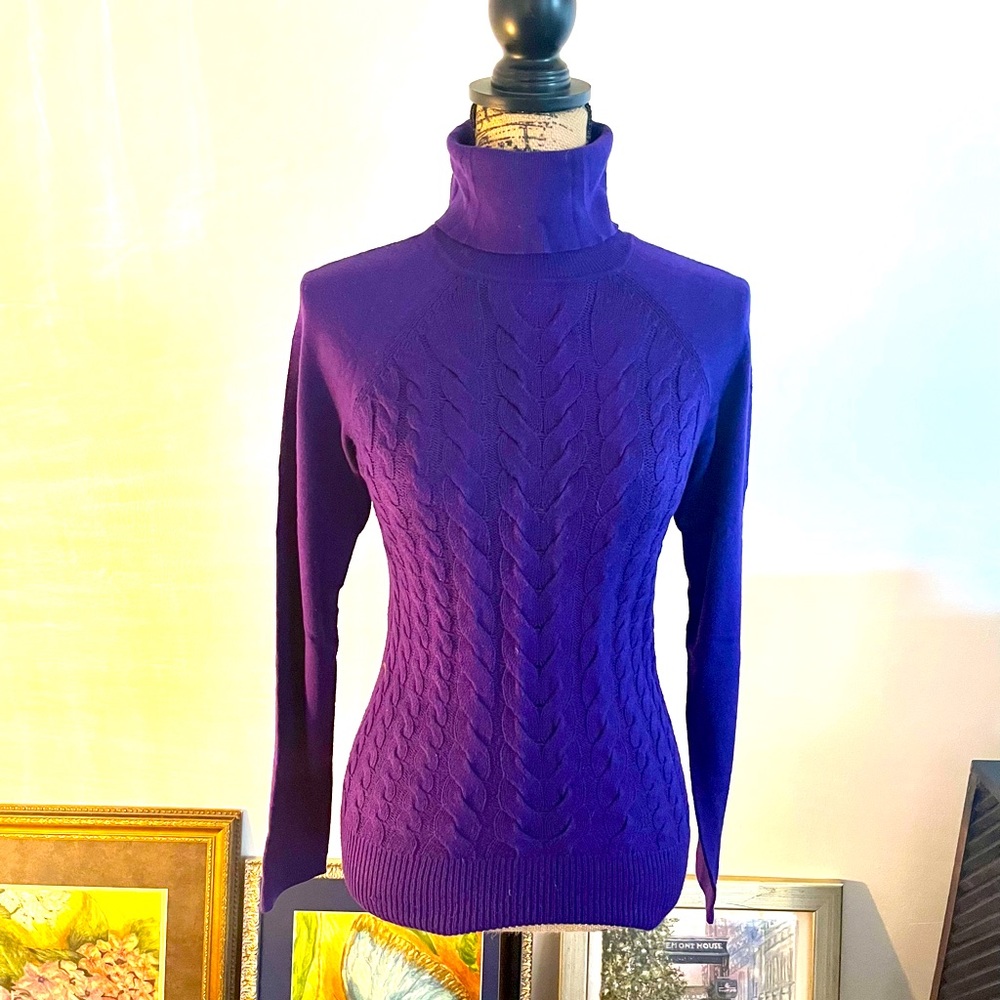 Ultra Violet Turtleneck